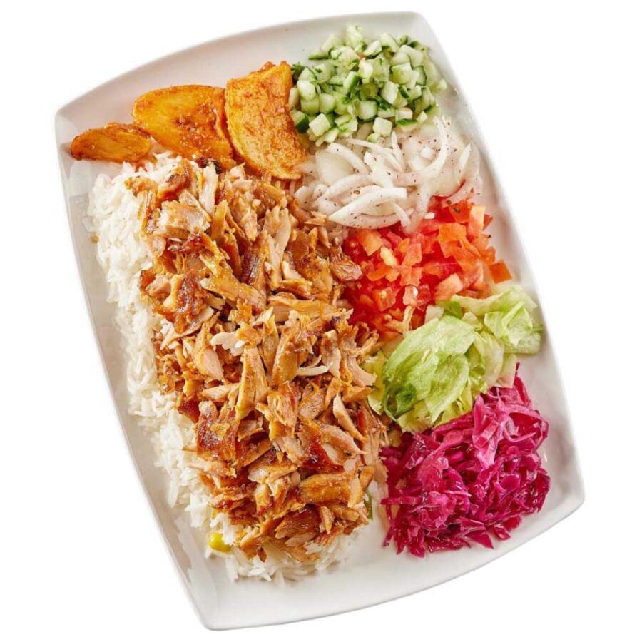 CHICKEN SHAWARMA MEAL